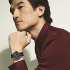 RELOJ 1858 ICED SEA CORREA DE PIEL 41 MM