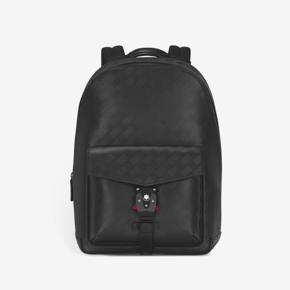 BACKPACK WITH M LOCK EXTREME 3.0 LEATHER NEGRO