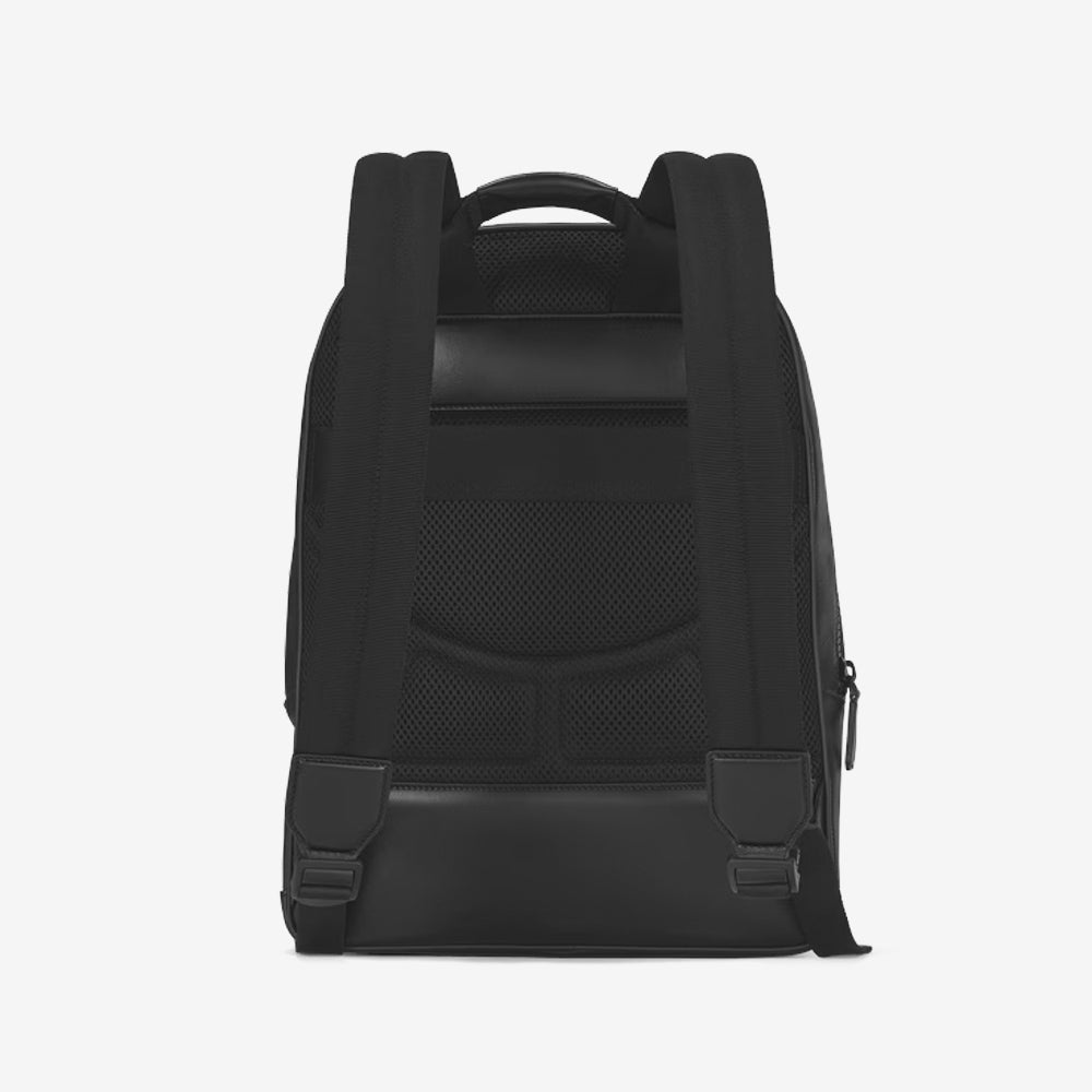 BACKPACK WITH M LOCK EXTREME 3.0 LEATHER NEGRO