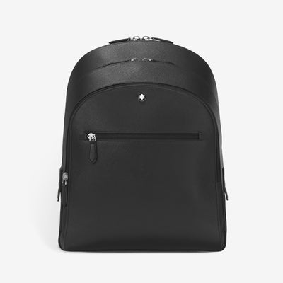BACKPACK MEDIUM SARTORIAL LEATHER NEGRO