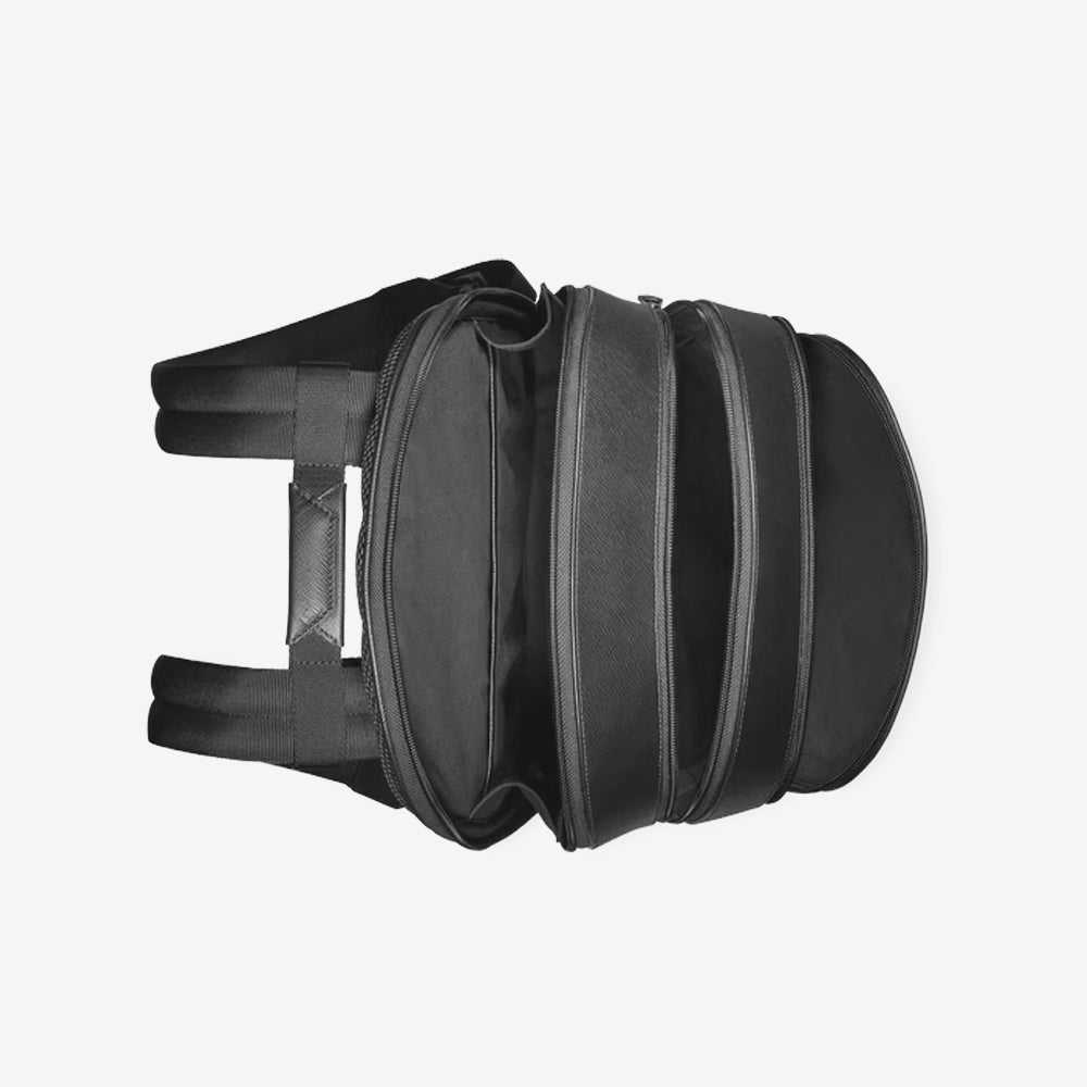 BACKPACK MEDIUM SARTORIAL LEATHER NEGRO