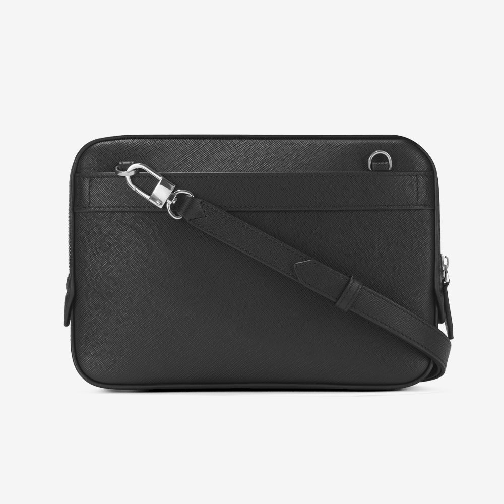 MINI MESSENGER SARTORIAL   BLACK