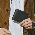 BILLETERA  SARTORIAL   6CC NEGRO