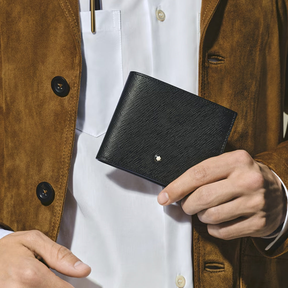 BILLETERA  SARTORIAL   6CC NEGRO