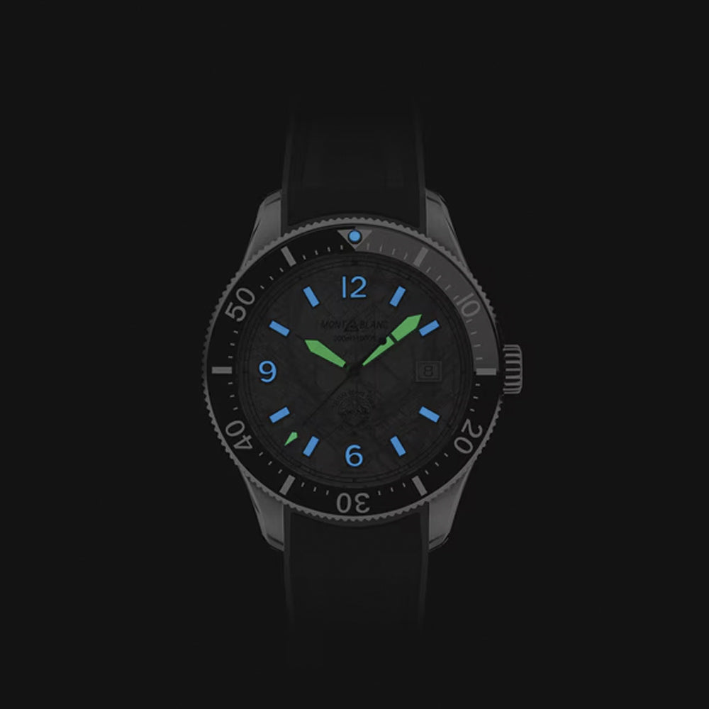 RELOJ 1858 ICED SEA CORREA DE PIEL 41 MM