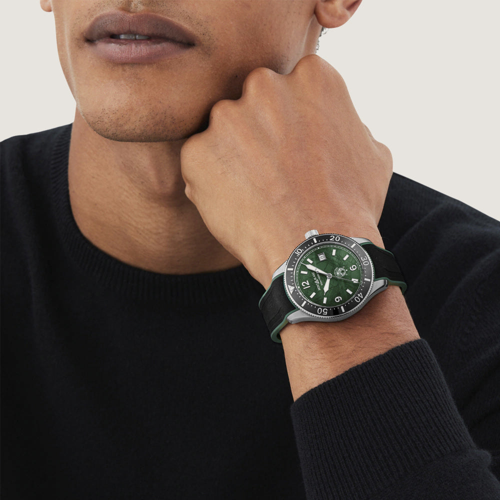 RELOJ 1858 ICED SEA CORREA DE PIEL 41 MM