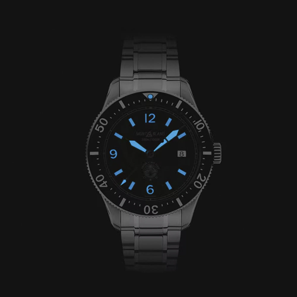 RELOJ 1858 ICED SEA CORREA DE PIEL 41 MM