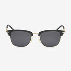 GAFAS DE SOL  RECTANGULARES CON MONTURA DE METAL/ACETATO NEGRO