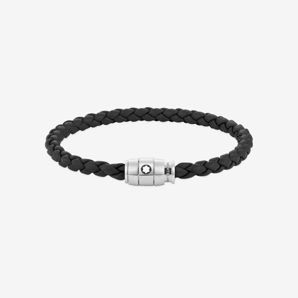 BRAZALETE SOFT PIEL 3 RING BLACK 60