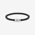 BRAZALETE SOFT PIEL 3 RING BLACK 63