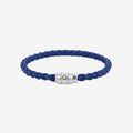 BRAZALETE SOFT PIEL 3 RING BLUE 63