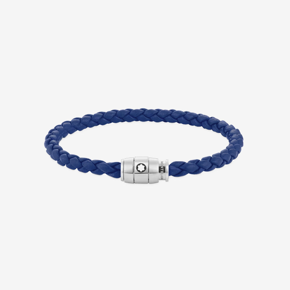 BRAZALETE SOFT PIEL 3 RING BLUE 63