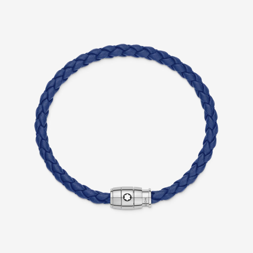 BRAZALETE SOFT PIEL 3 RING BLUE 63