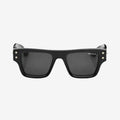 GAFAS DE SOL  RECTANGULARES CON MONTURA DE ACETATO NEGRO