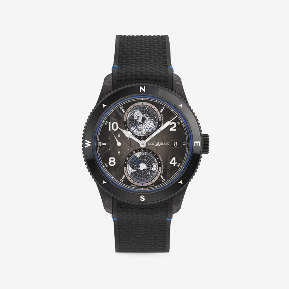 RELOJ 1858 GEOSPHERE CORREA DE PIEL 43 MM