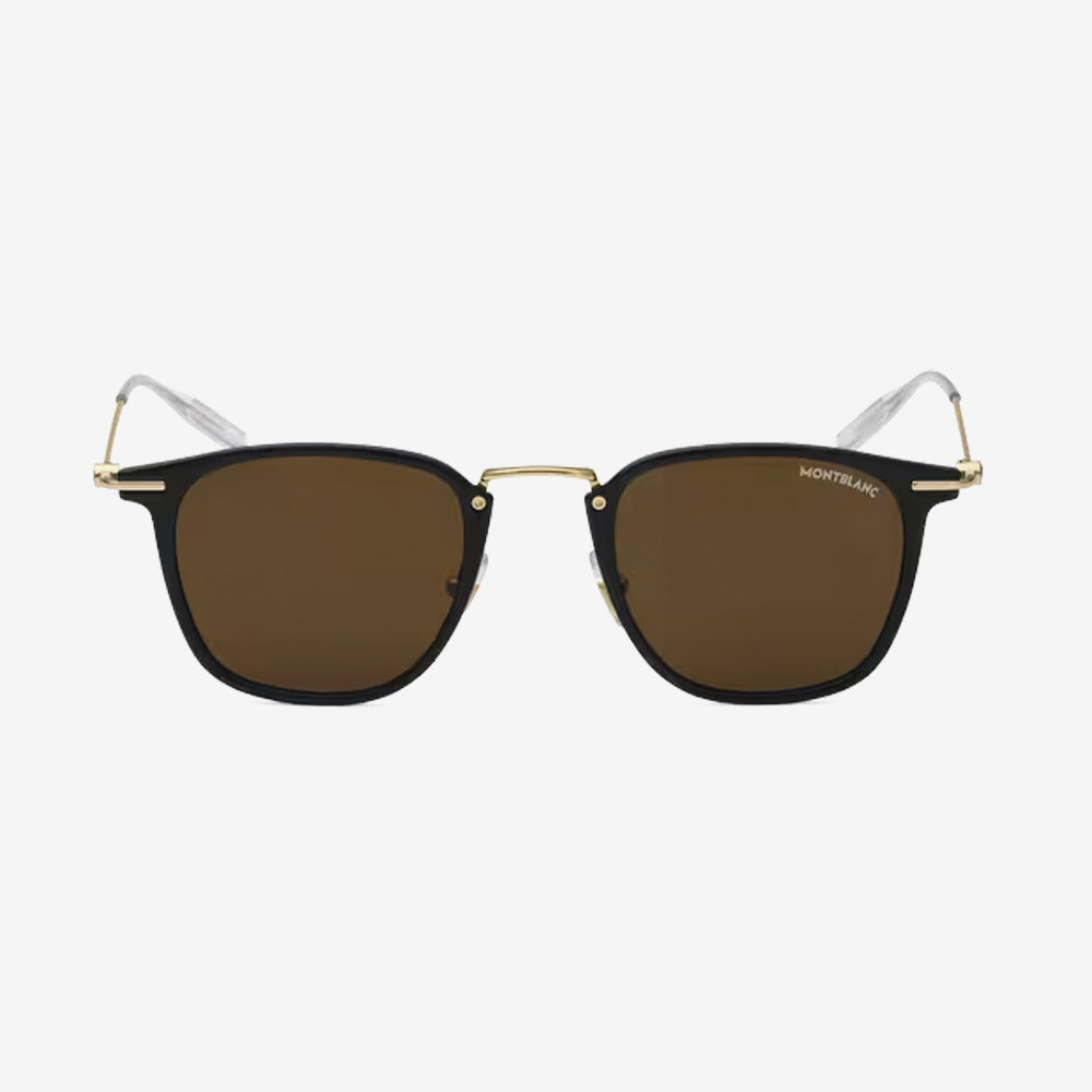 GAFAS DE SOL  REDONDAS CON MONTURA DE ACETATO NEGRO