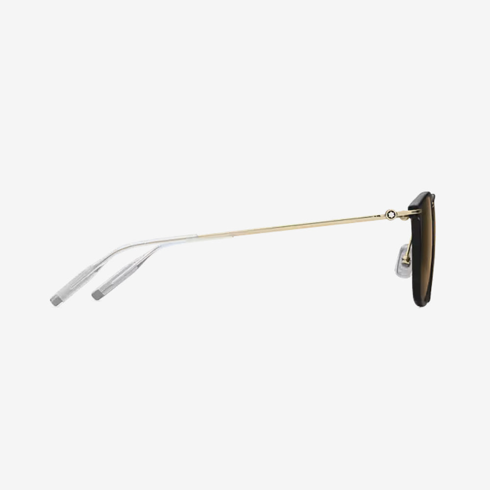 GAFAS DE SOL  REDONDAS CON MONTURA DE ACETATO NEGRO