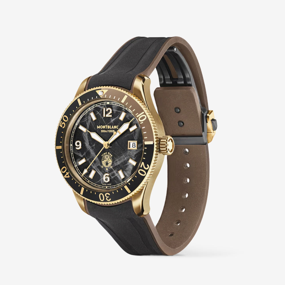 RELOJ 1858 ICED SEA CORREA DE PIEL 41 MM