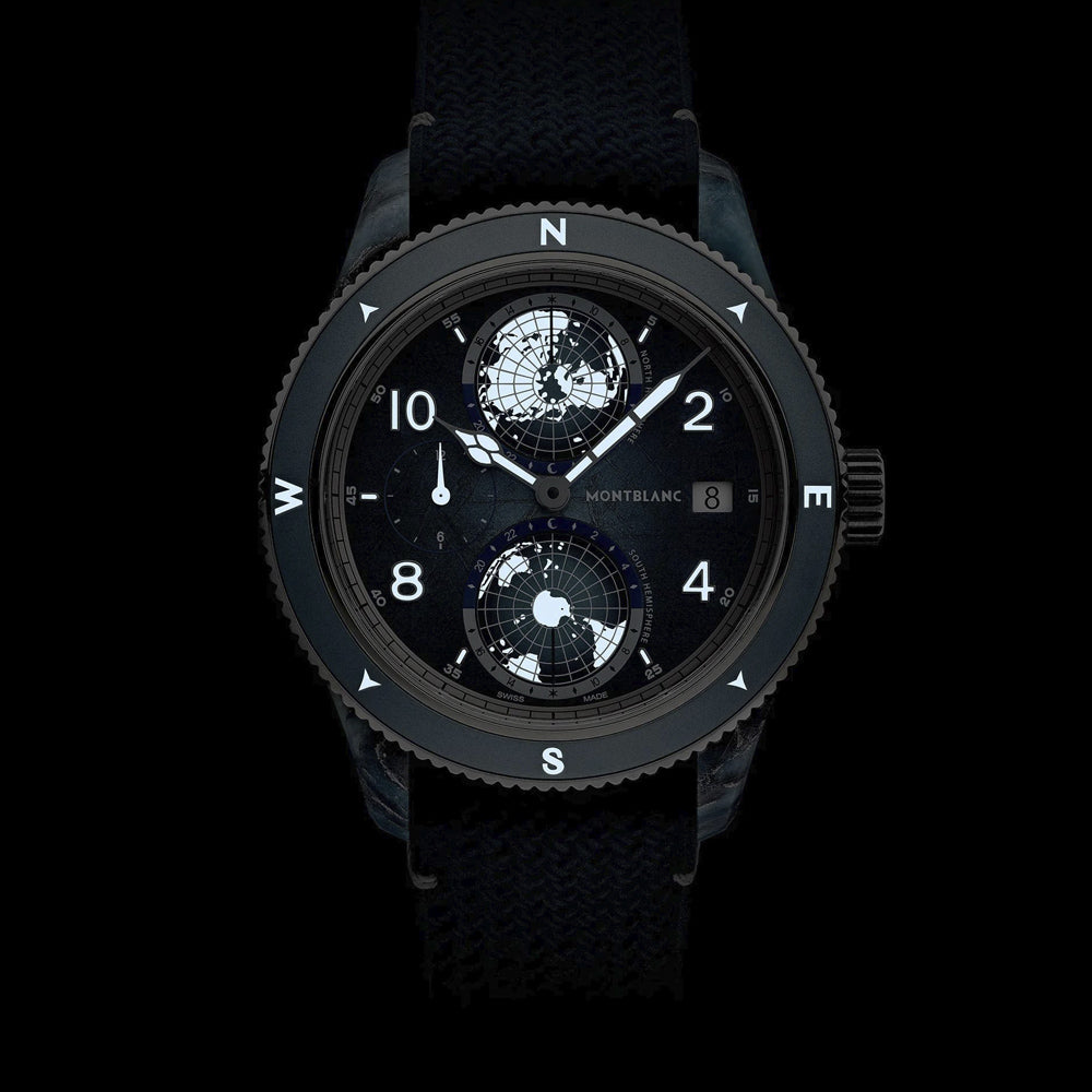 RELOJ 1858 GEOSPHERE CORREA DE PIEL 42 MM