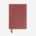 CUADERNO MEDIANO RAYADO BRICK RED