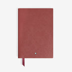 CUADERNO MEDIANO RAYADO BRICK RED