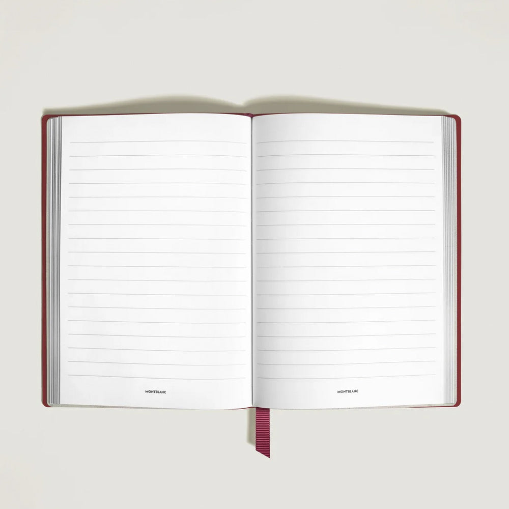 CUADERNO MEDIANO RAYADO BRICK RED
