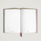 CUADERNO MEDIANO RAYADO BRICK RED
