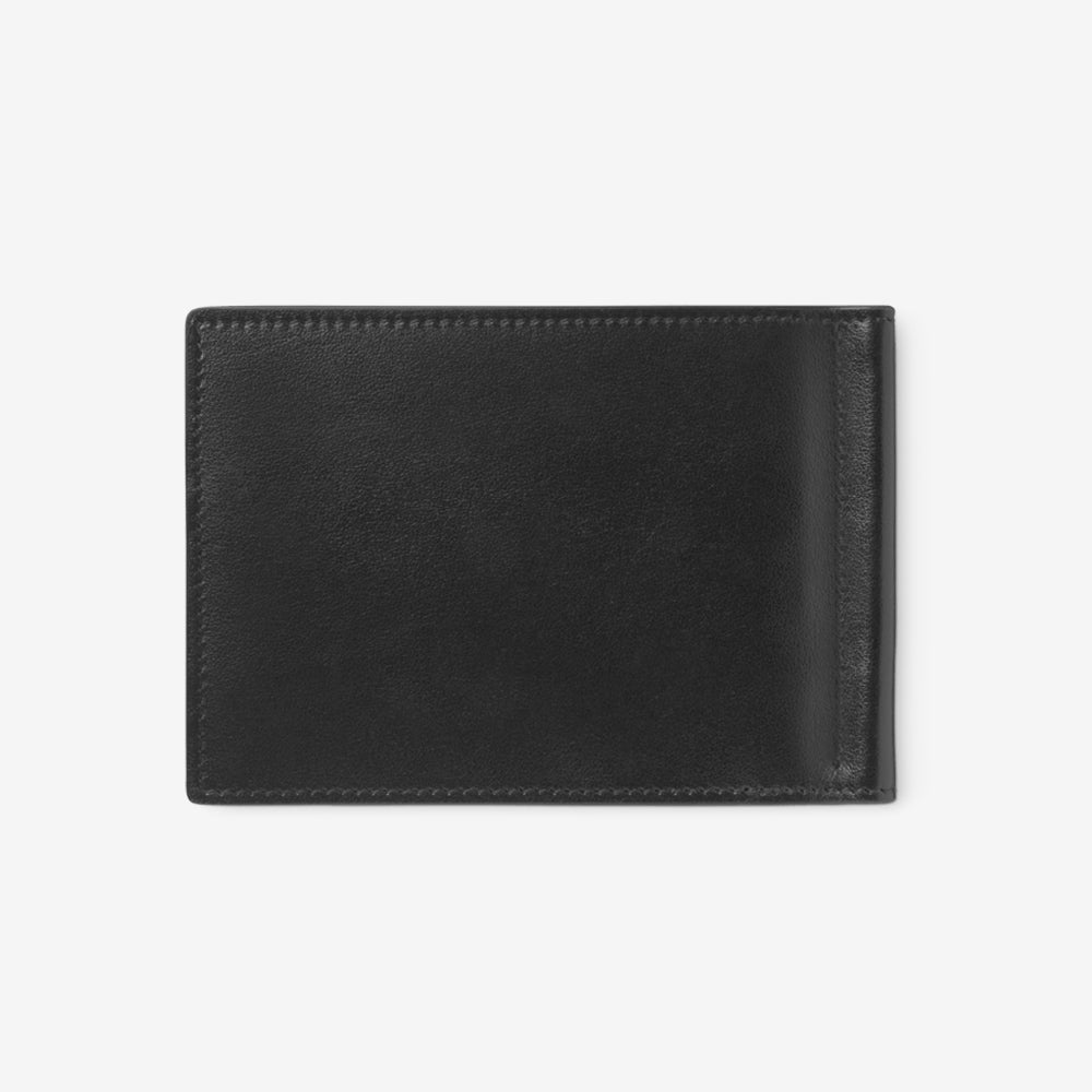 BILLETERA CON MONEY CLIP  MEISTERSTUCK  6CC NEGRO