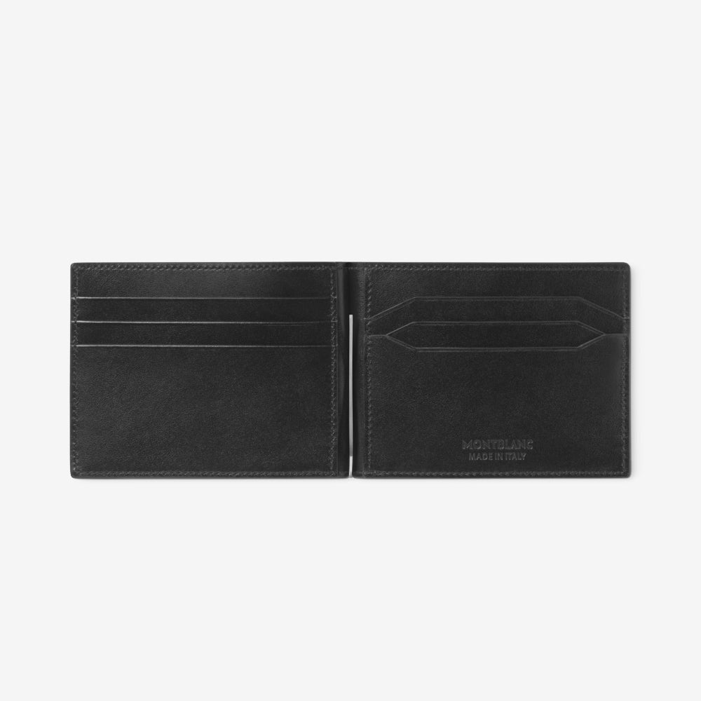 BILLETERA CON MONEY CLIP  MEISTERSTUCK  6CC NEGRO
