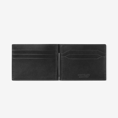 BILLETERA CON MONEY CLIP  MEISTERSTUCK  6CC NEGRO