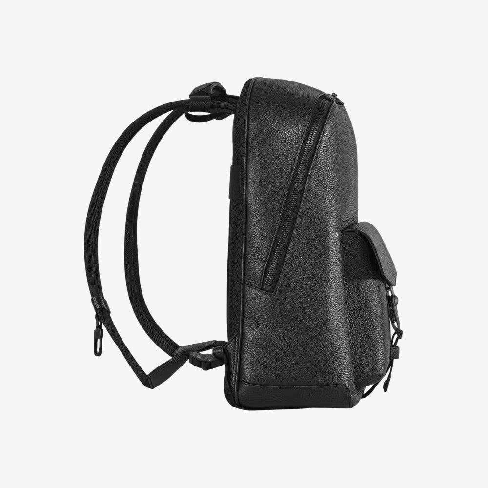 BACKPACK WITH M LOCK MONTBLANC GRAIN NEGRO