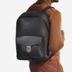 BACKPACK WITH M LOCK MONTBLANC GRAIN NEGRO