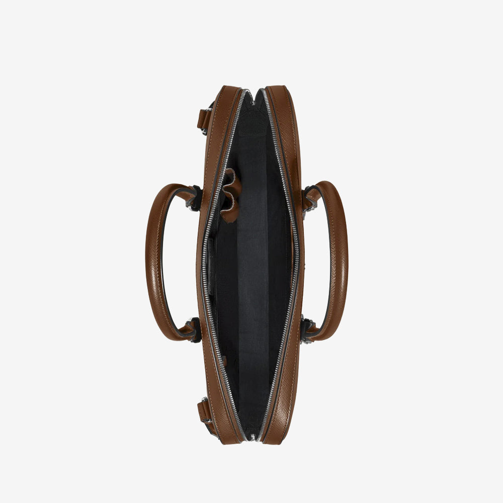 DOCUMENT CASE THIN SARTORIAL LEATHER FAUVE