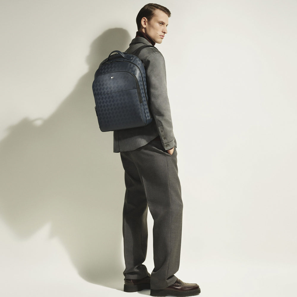 BACKPACK LARGE EXTREME 3.0 LEATHER INK BLUE