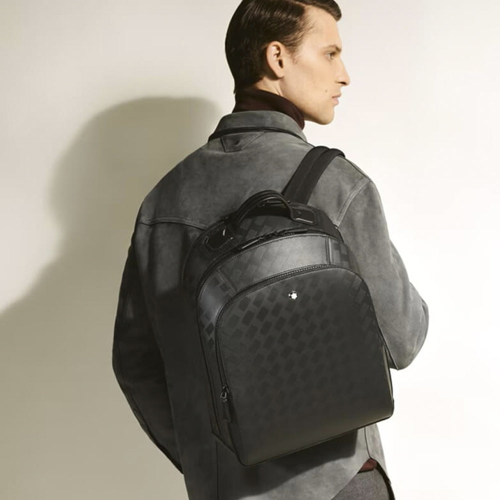 BACKPACK MEDIUM EXTREME 3.0 LEATHER NEGRO