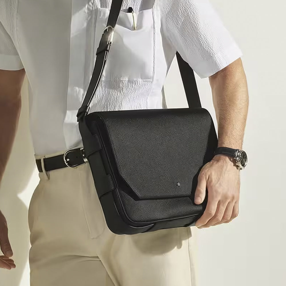 BELT MESSENGER SART NEGRO